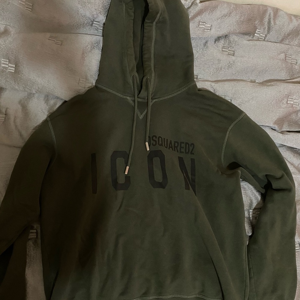 DSQUARED2 Icon Olive Hoodie